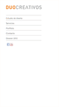 Mobile Screenshot of duocreativos.com